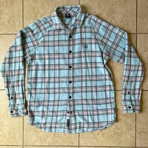 Men’s Small Neff Flannel Button Down Shirt